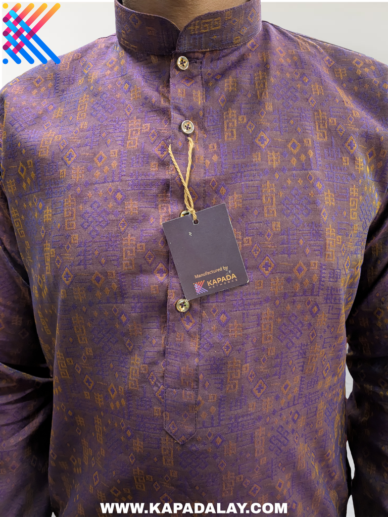 DUPION JAQUARD KURTA
