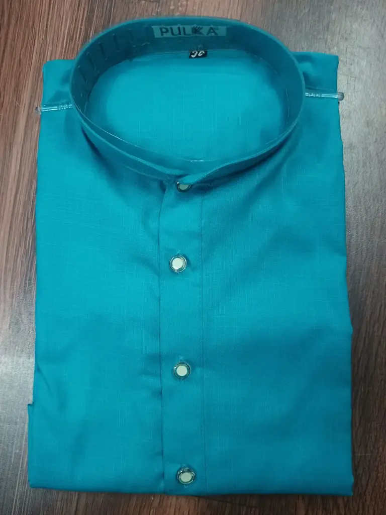 Magic Cotton Plain kurta SkyBlue/44