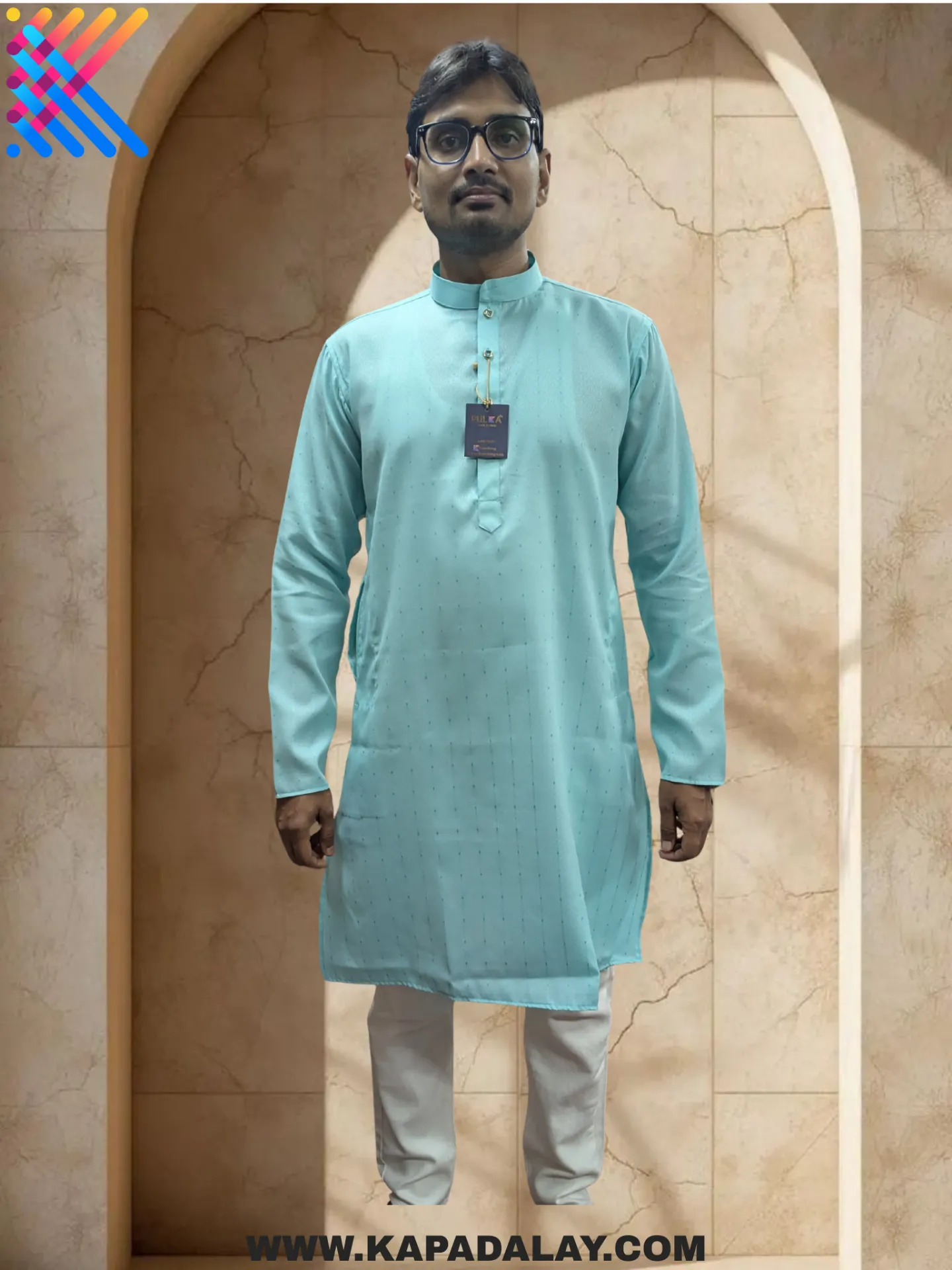 Cotton CF Kurta for Men