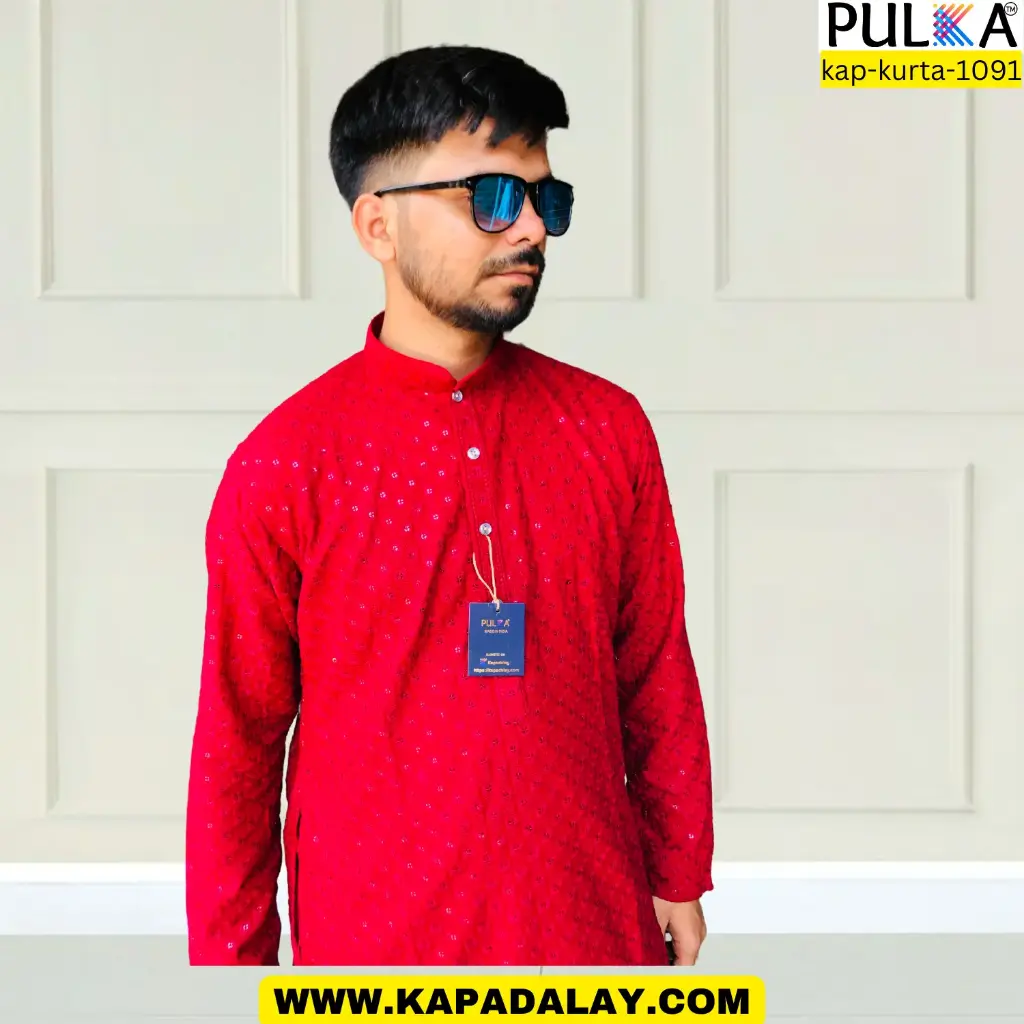 1 NAG SEQ Kurta Maroon/42