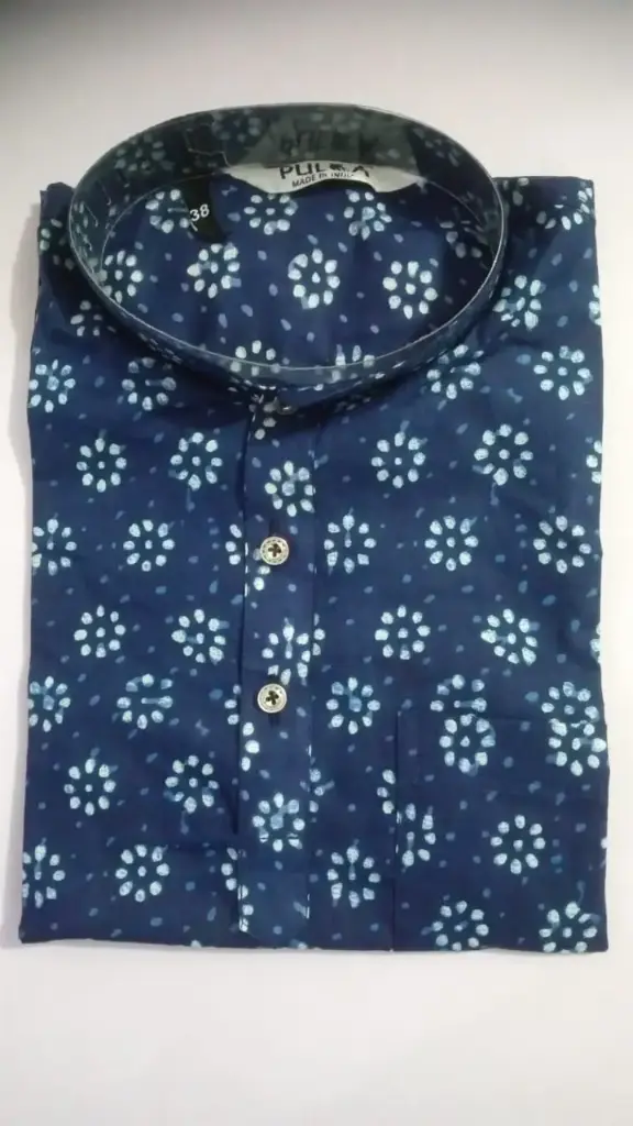 Jaipuri Printed Flower design Short Kurta