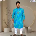 COTTON IKKAT SOFT Kurta for Men