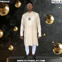 Pulka Men's Brocade Silk Kurta