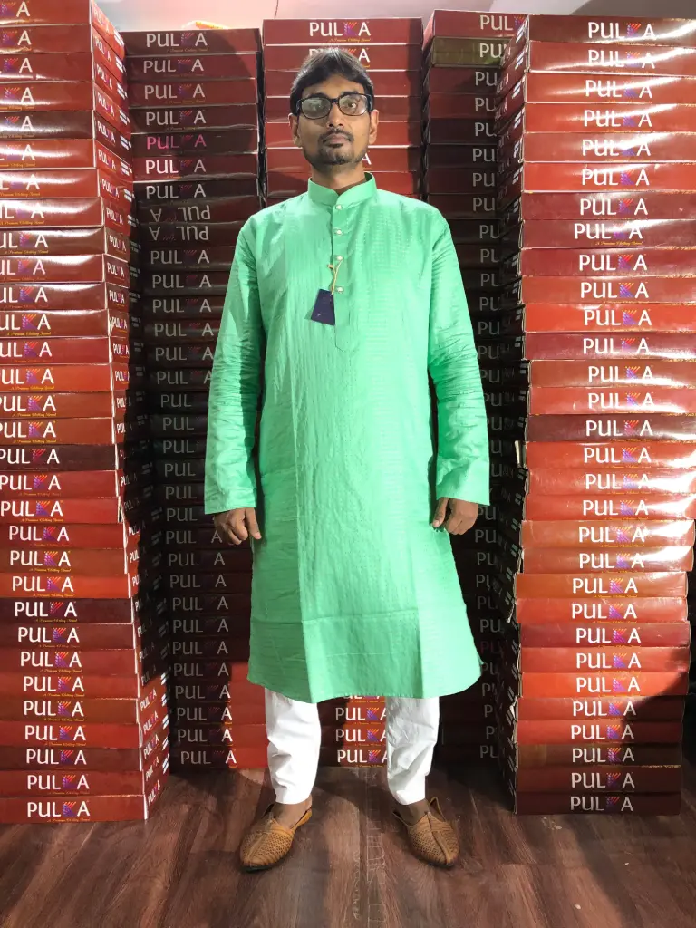 DORIYA LINE KURTA for Men and Kids