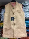 Embroidered Nehru jacket for Men
