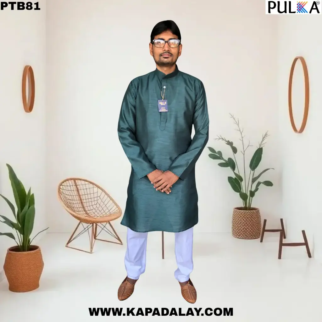 DUPION Silk kurta For Men