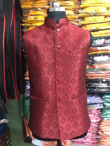 [P44MR89] EXORA Diamond Design Koti-MAROON/44
