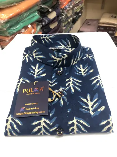 GAMTHI Leaf PRINT Kurta pajama for Kids