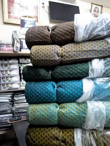 Diwakar Dupion Jaquard  Fabric